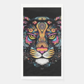 Serviette En Papier Tête de tigre géniale (Devant)