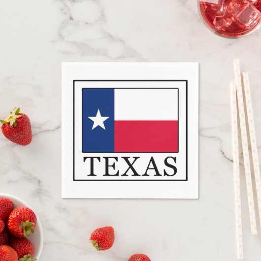 Serviette En Papier Texas (En situation)