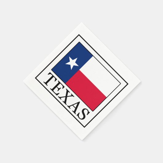 Serviette En Papier Texas (Coin)