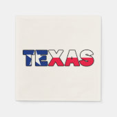 Serviette En Papier Texas (Devant)