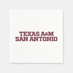 Serviette En Papier Texas A&M San Antonio
