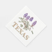 Serviette En Papier Texas Bluebonnet 2 (Coin)