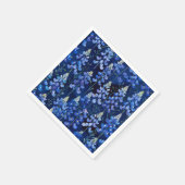 Serviette En Papier Texas Bluebonnets Blue Wild Flowers Motif (Coin)