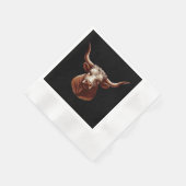 Serviette En Papier Texas Longhorn (Coin)