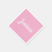 Serviette En Papier Texte personnalisable cool (Coin)