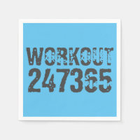 Texte usé et rayé Workout 247365 bleu