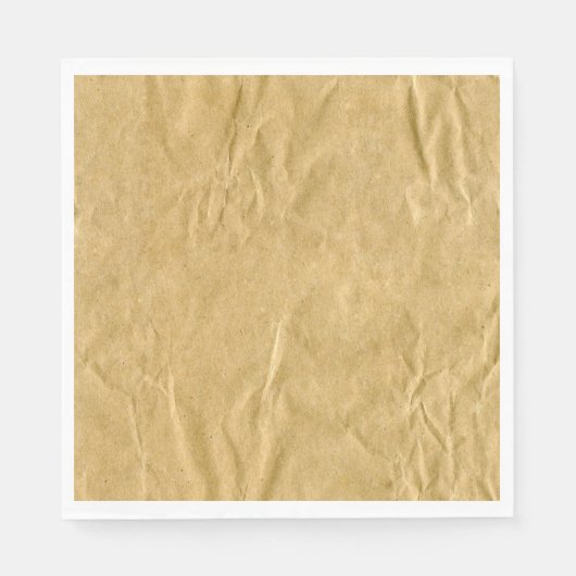 Serviette En Papier Texture de carton ondulé (Devant)