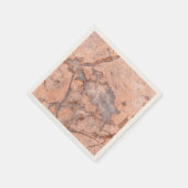 Serviette En Papier Texture de pierre de marbre tendance et cool (Coin)