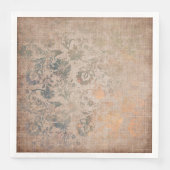 Serviette En Papier Texture des Damas vieilles (Devant)