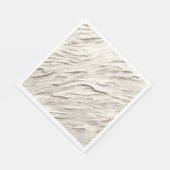 Serviette En Papier Texture d'ivoire abstrait (Coin)