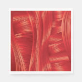 Serviette En Papier Texture dynamique des muscles rouges Abstraite (Devant)