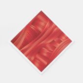 Serviette En Papier Texture dynamique des muscles rouges Abstraite (Coin)
