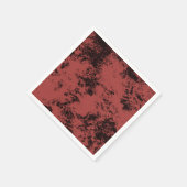 Serviette En Papier Texture en marbre rouge en terre cuite (Coin)