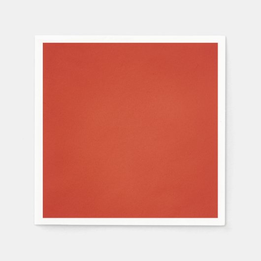Serviette En Papier Texture moderne de grain rouge chaud (Devant)