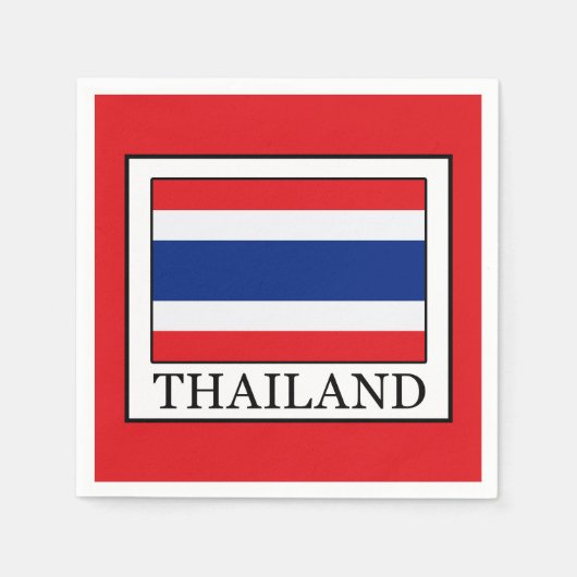 Serviette En Papier Thaïlande (Devant)