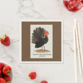Serviette En Papier Thanksgiving (En situation)