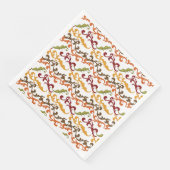 Serviette En Papier Thanksgiving Autumn Leaves Naples (Coin)