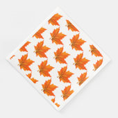 Serviette En Papier Thanksgiving Autumn Leçons Papier Naples (Coin)