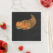 Serviette En Papier Thanksgiving Cornucopia Classic T-Shirt (En situation)