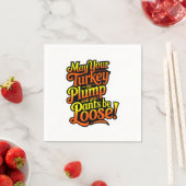 Serviette En Papier Thanksgiving, Déchets, Pantalons Perdus, (En situation)