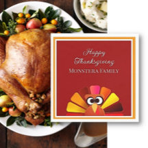 Thanksgiving familial personnalisé