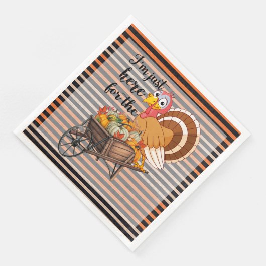 Serviette En Papier Thanksgiving Populaire belle collection d'automne (Coin)
