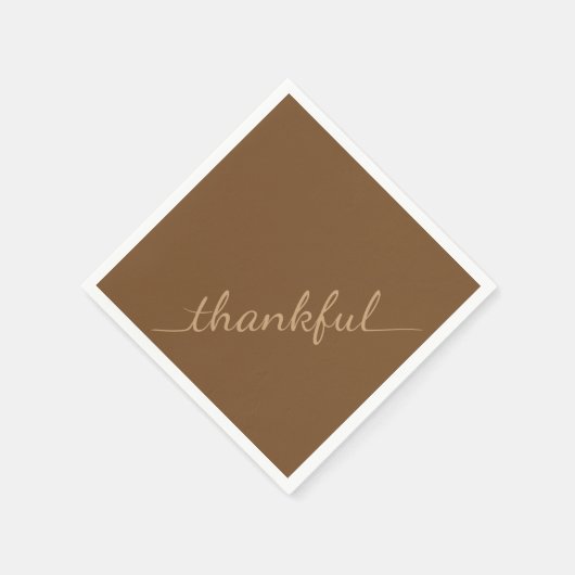 Serviette En Papier Thanksgiving Thanksgiving Papier serviettes (Coin)