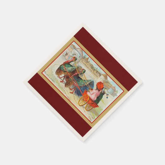 Serviette En Papier Thanksgiving Towne, salutations ! (Coin)