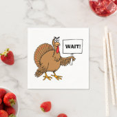 Serviette En Papier Thanksgiving Turkey Joke (En situation)
