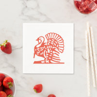 Thanksgiving Turkey Orange Gobble 4Pat