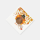 Serviette En Papier Thanksgiving Turquie Papier serviettes/Cocktail (Coin)