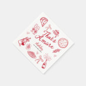 Serviette En Papier That's Amore Bridal Shower  (Coin)