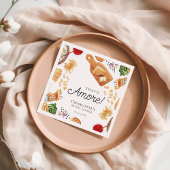 Serviette En Papier That's Amore Italian Script Bridal Shower