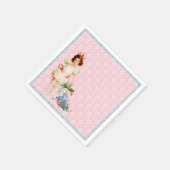 Serviette En Papier Thé à la fête (Coin)