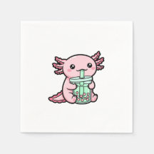 Thé axolotl mou et bulle
