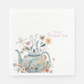 Serviette En Papier Thé chic Party  Shower de mariage   (Devant)