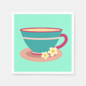 Serviette En Papier Thé citron pour les amateurs de thé (Devant)