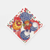 Serviette En Papier Thé de l'après-midi (Coin)