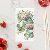 Serviette En Papier Thé de printemps (En situation)