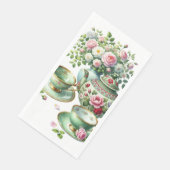 Serviette En Papier Thé de printemps (Coin)