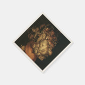 Serviette En Papier The Four Elements : Earth - Giuseppe Arcimboldo (Coin)