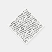 Serviette En Papier The Greek Alphabet (Coin)