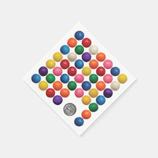 Serviette En Papier The Gumball Machine (Coin)