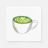 Thé japonais Matcha Green Latte Teacup Foin