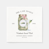 Serviette En Papier The Last Pickle | Week-end entre filles (Devant)