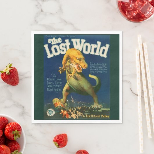 Serviette En Papier The Lost World Paper Napkins (En situation)
