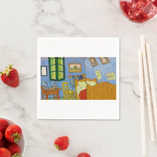 Serviette En Papier The Menacom by Vincent van Gogh (En situation)