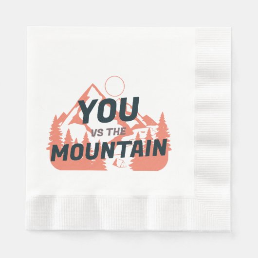 Serviette En Papier The Mountains are calling and I must go (Devant)