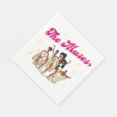 Serviette En Papier The Muses Napkins (Coin)