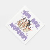 Serviette En Papier The Muses - You Are Worthy Napkins (Coin)
